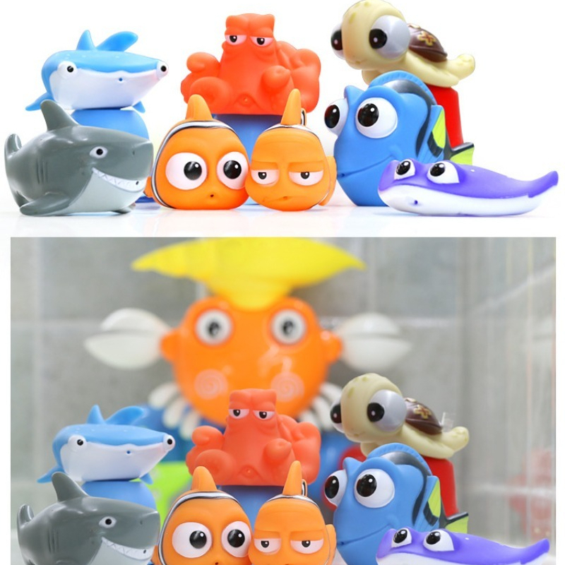 Cosplay Fire Prop - 8PCS/Set Bathroom-exclusive Underwater Shark Water Spray