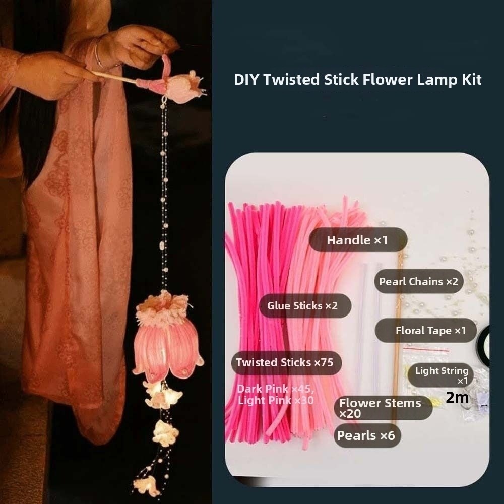 Easy Cosplay Prop - Handmade Bellflower Lantern Luminous Glowing Muguet