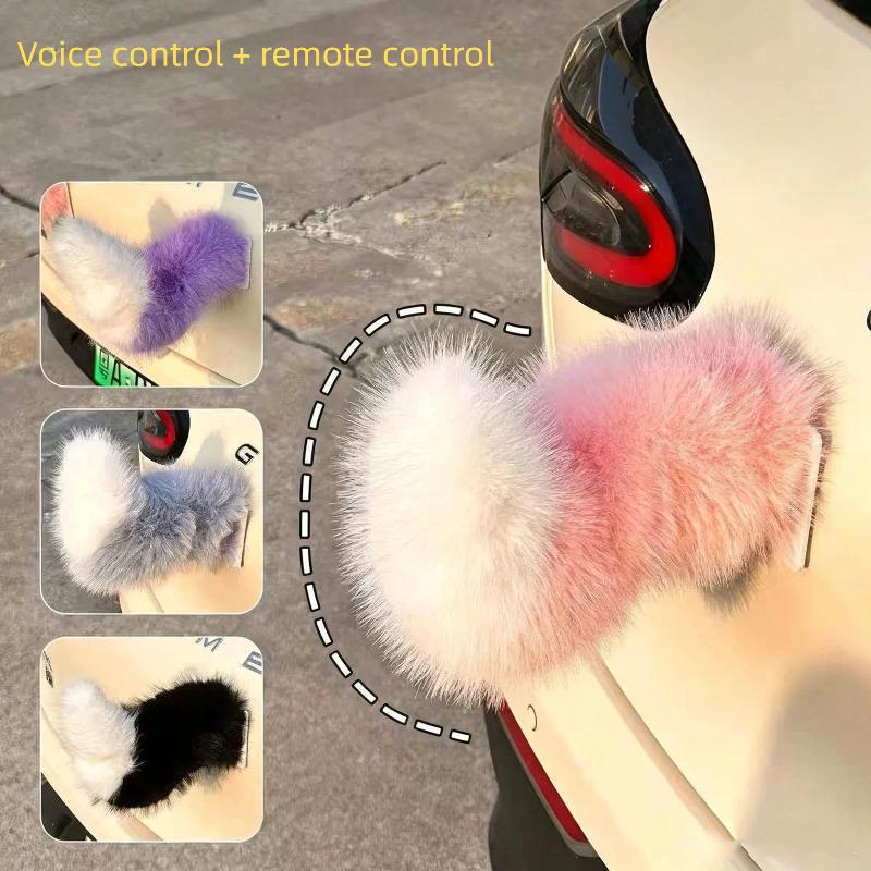 Easy Cosplay Prop - Car Electric Small Tail Decor Voice
