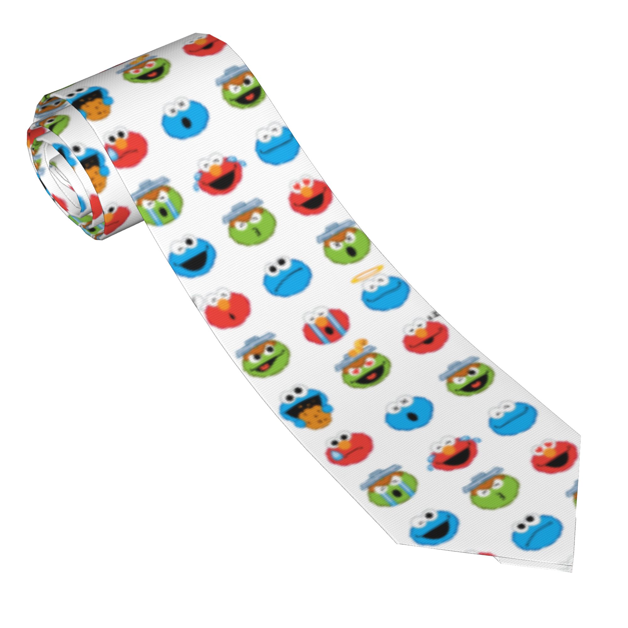 Cosplay Prop Pattern - Neckties Sesame Street Pals Pattern Men