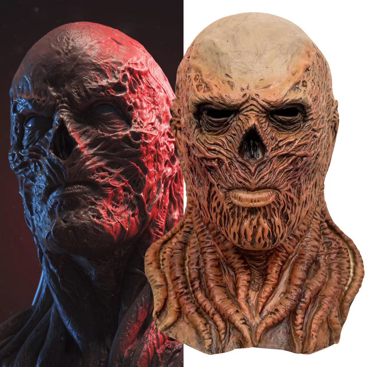 Cosplay Fire Prop - Realistic Full Head Vecna Cosplay Mask