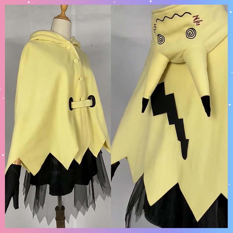Cosplay Fire Prop - Mimikyu Cosplay Costume Anime Women Dress