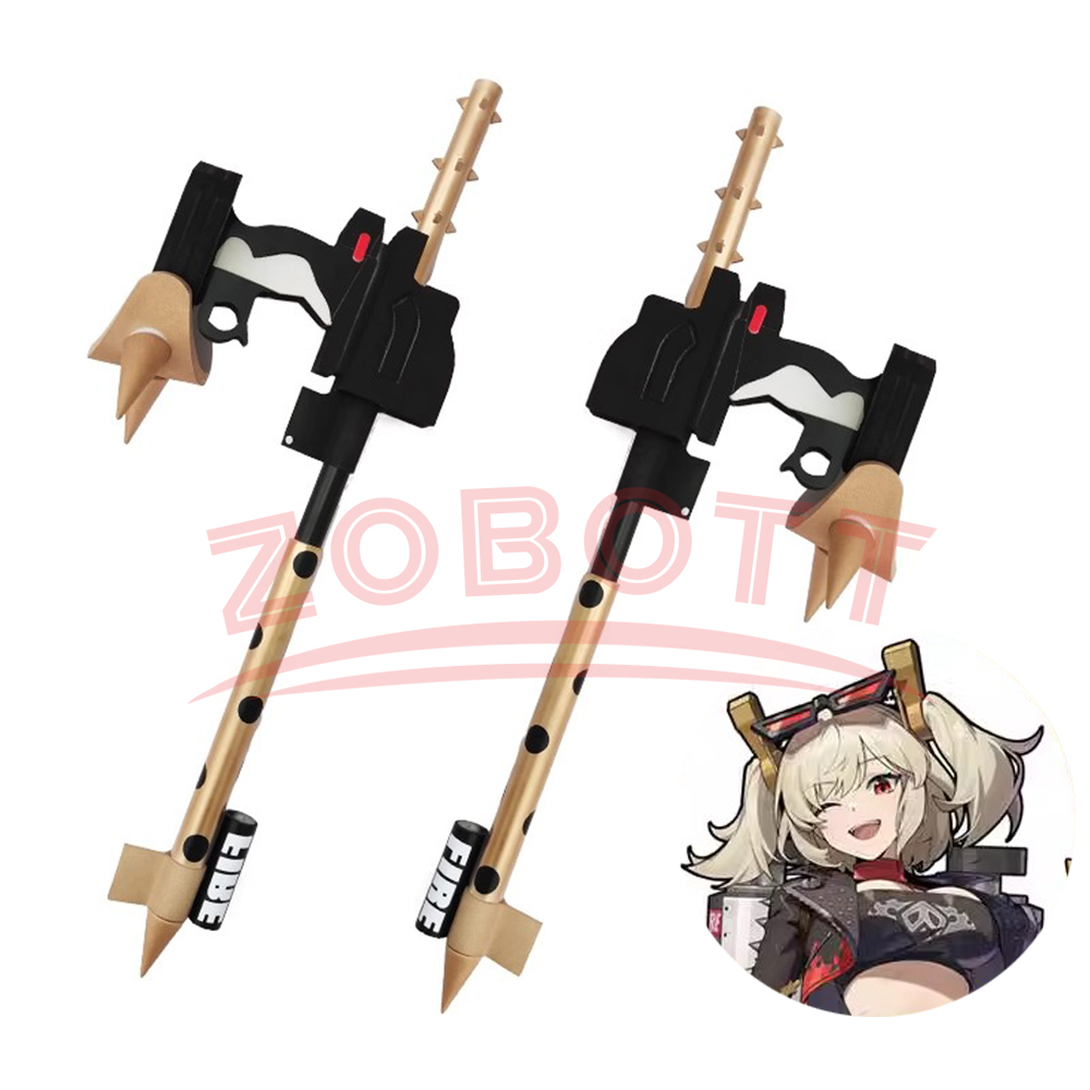 Burnice Cosplay Prop - 65CM 2PCS Burnice Whita Zenless Zone