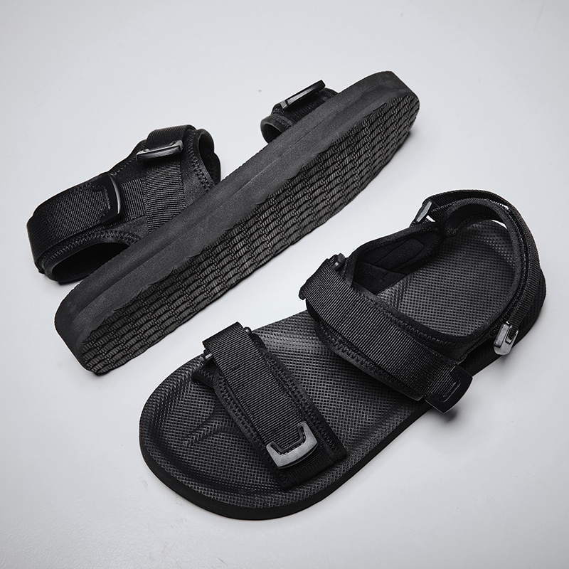 Adjustable Flat Sandals For Wi - Velcro Hook Loop 评论和价格