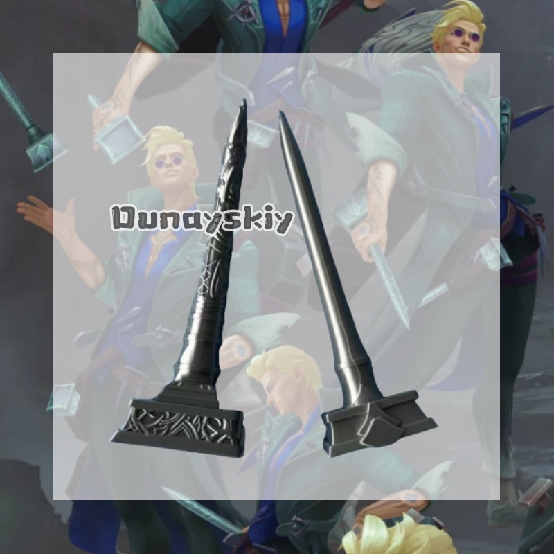 KS*27Locke The Ashen Exorcist  - Cosplay Prop 3D Print 评论和价格
