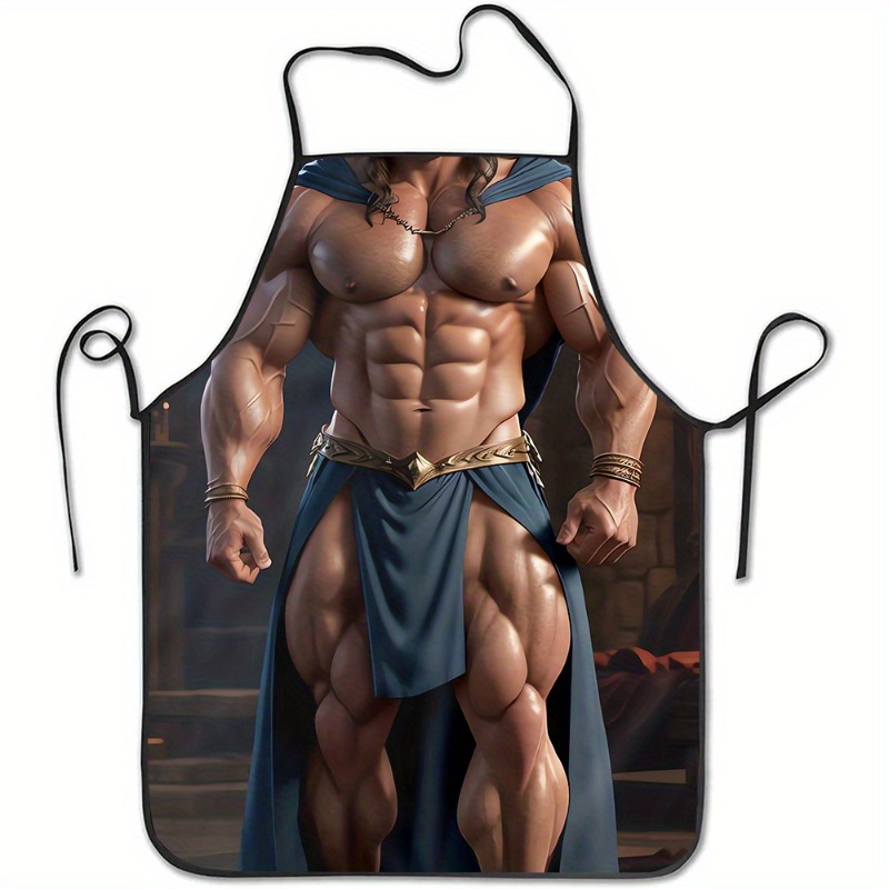 Muscle Man Apron, Sexy Male To - Briar Cosplay Prop 评论和价格