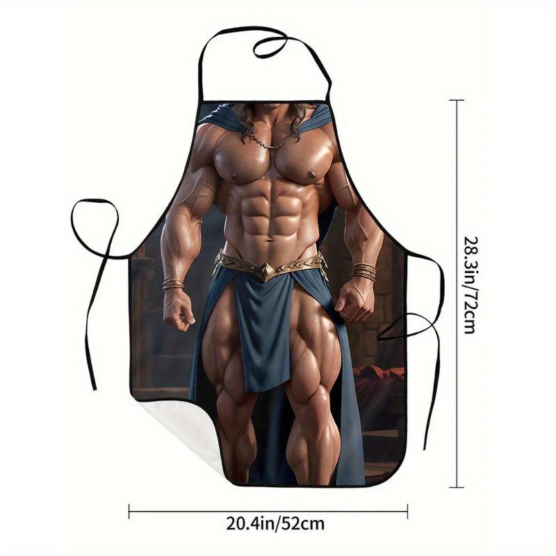 Muscle Man Apron, Sexy Male To - Briar Cosplay Prop 评论和价格