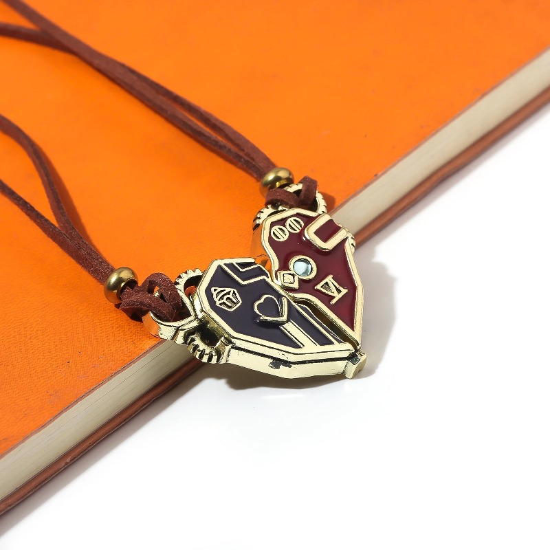 Game Arcane Caitlyn Vi Necklac - Magnetic Clasp Cosplay 评论和价格