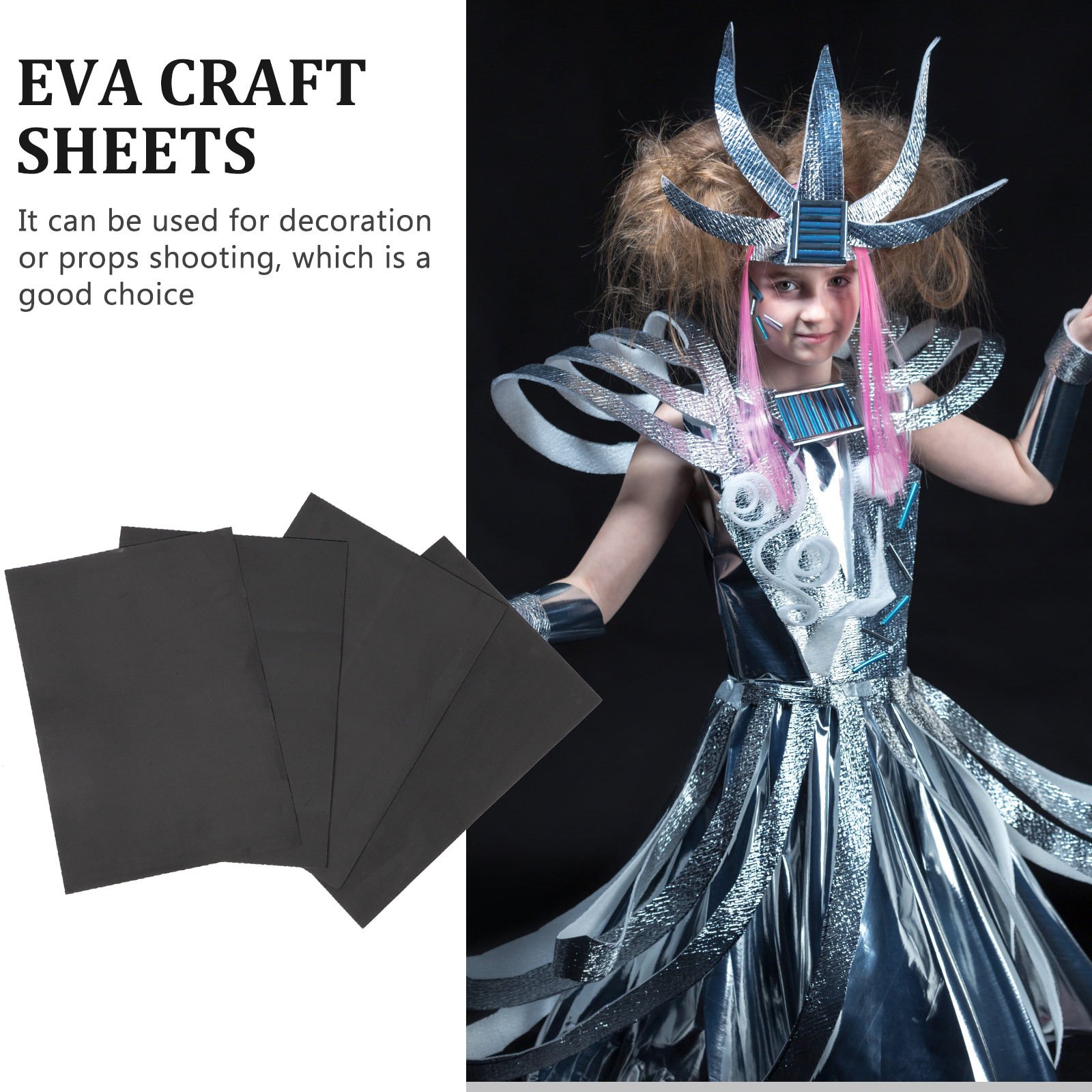 4Pcs Eva Board Foam Sheets DIY - Cosplay Prop Foam Board 评论和价格