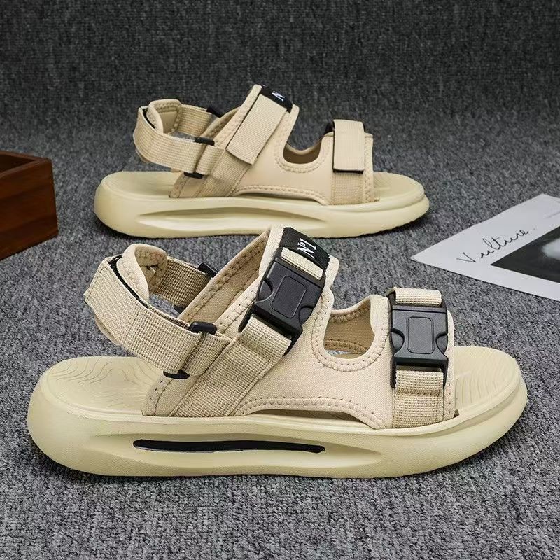 Men's Summer New One Word Dual - Velcro Hook Loop 评论和价格