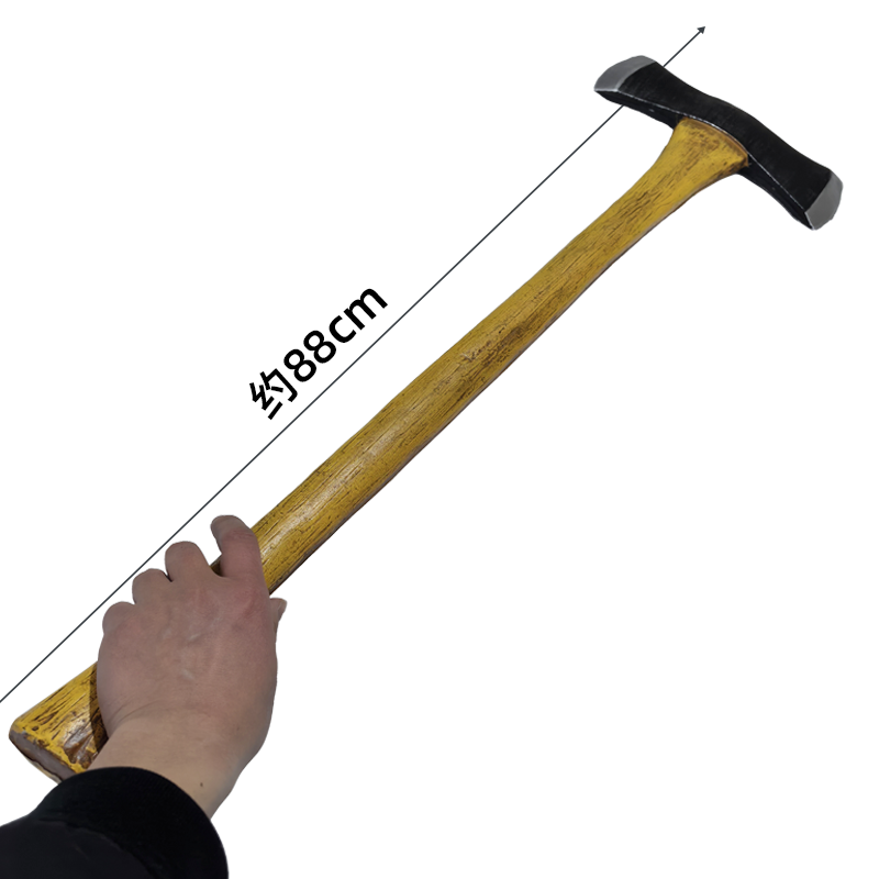 Cosplay 1:1 Tool Jason Yellow  - Cosplay Prop Axe 评论和价格