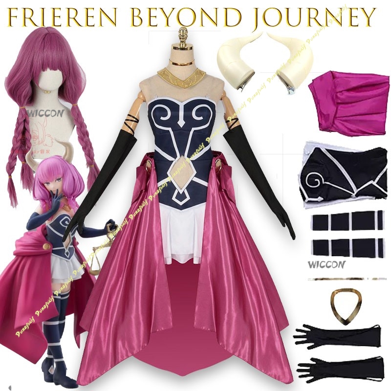 Aura Cosplay Costume Dress Ani - Frieren Cosplay Prop 评论和价格