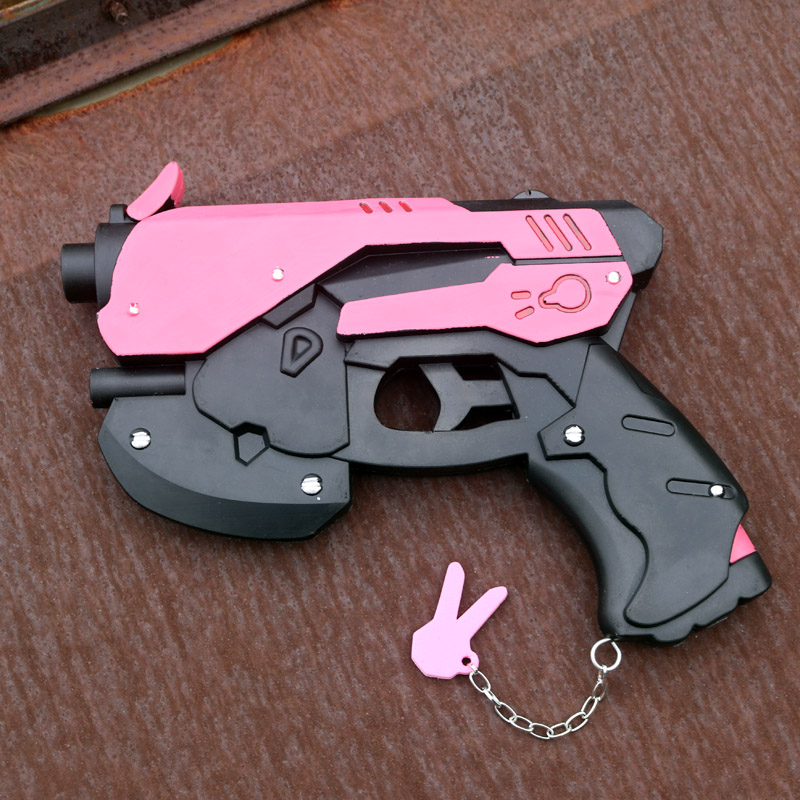 Real Size D.Va Pistol Gun Weap - Dva Cosplay Prop 评论和价格