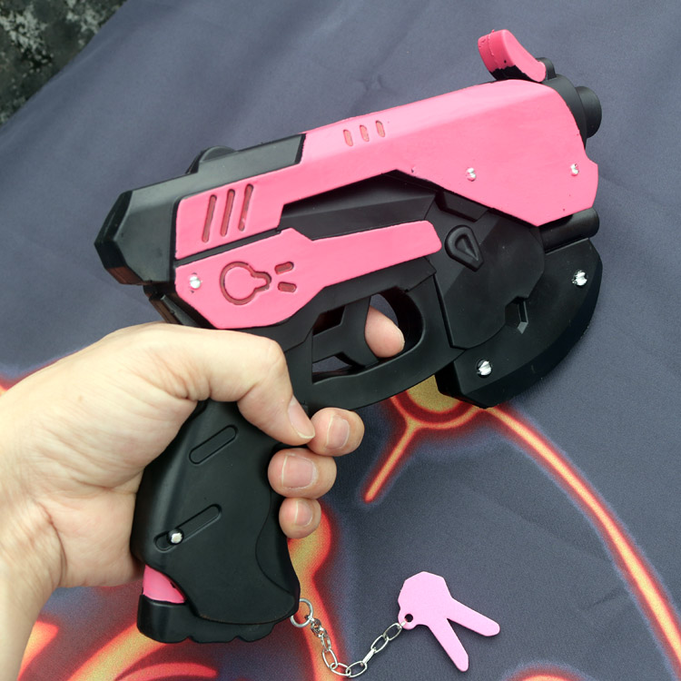 Real Size D.Va Pistol Gun Weap - Dva Cosplay Prop 评论和价格