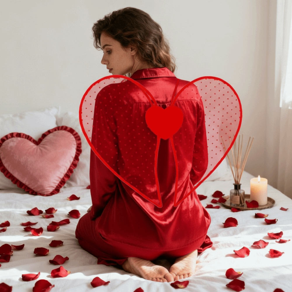 Organza Material Heart Wings C - Cosplay Material For Prop 评论和价格