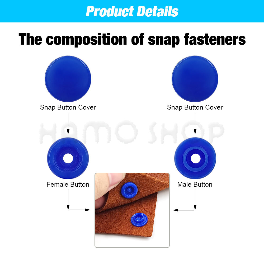 Plastic Snaps Fastener Pliers  - Snap Fastener Set 评论和价格