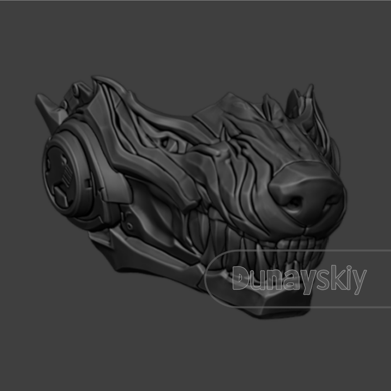 Love and Deepspace Valko Wolf  - Cosplay Prop 3D Print 评论和价格
