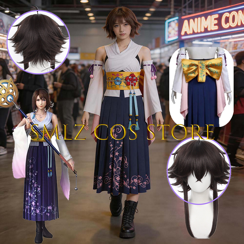 Smlz FFX Yuna Cosplay Anime FF - Cosplay Props 评论和价格