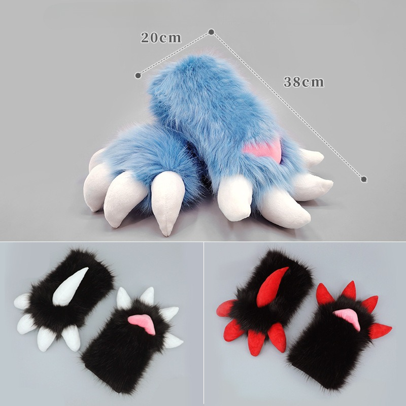 Handmade Fursuit Dragon Claw G - Cosplay Material For Prop 评论和价格