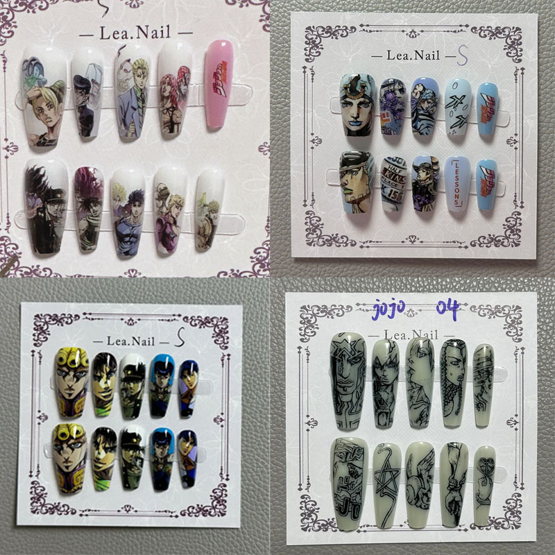 JOJO Nail Art Student Anime Ca - Cosplay Fire Prop 评论和价格