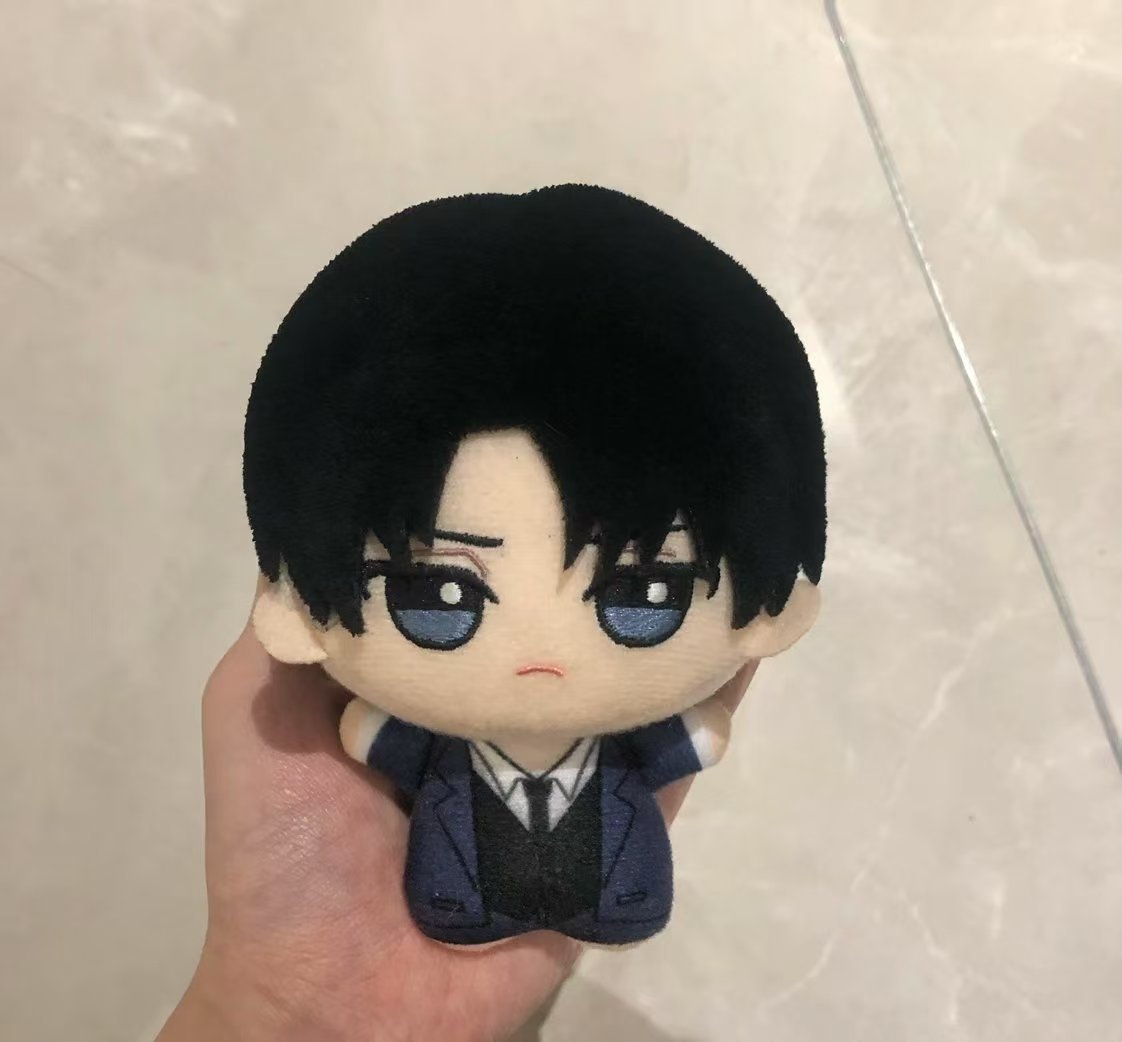 10cm Levi Ackerman Plushie Ani - Cosplay Plushie Prop 评论和价格