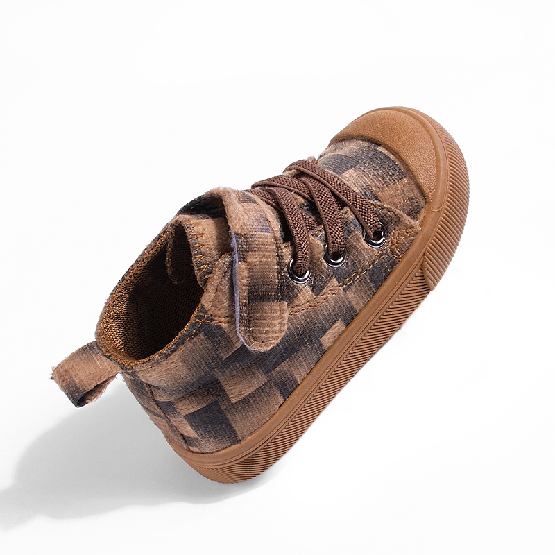 Spring and Autumn High-top Sho - Velcro Hook Loop 评论和价格