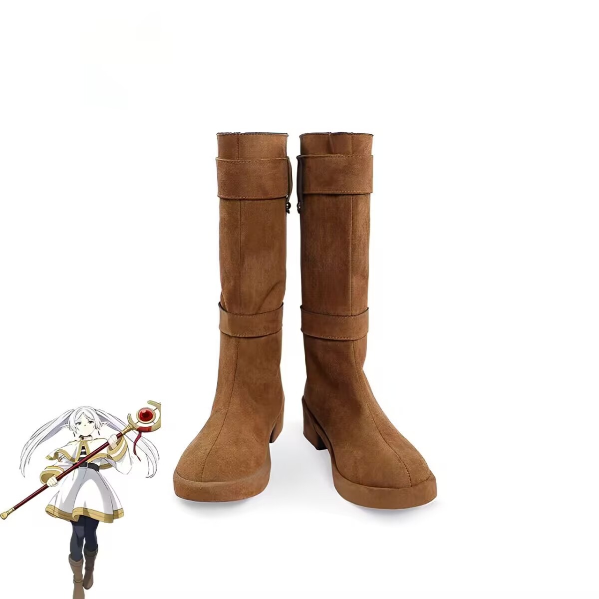 Sousou No Frieren Cosplay Shoe - Frieren Cosplay Prop 评论和价格