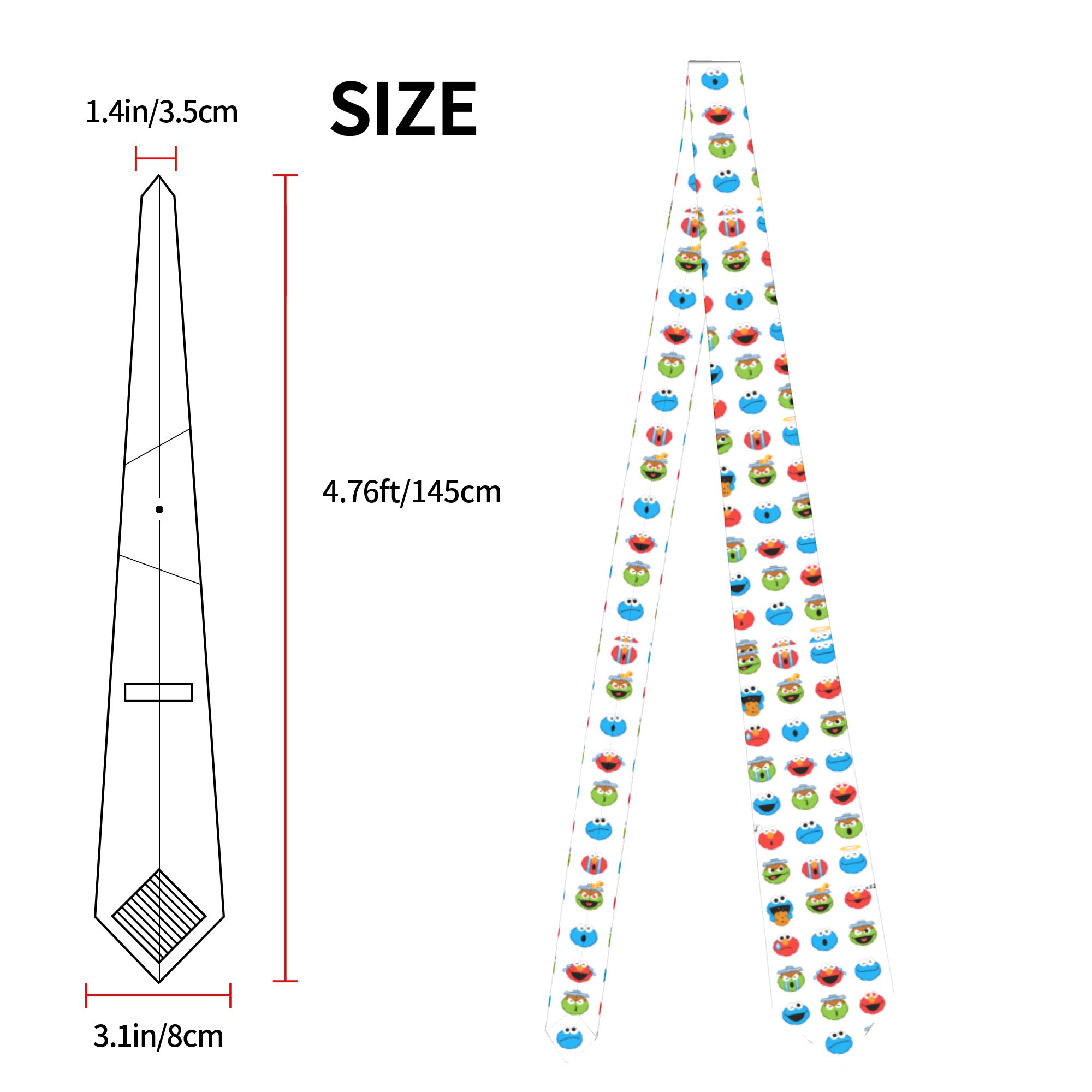 Neckties Sesame Street Pals Pa - Cosplay Prop Pattern 评论和价格