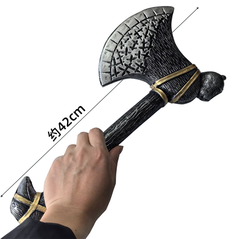 Halloween Axe Prop Dog Head Ax - Cosplay Prop Axe 评论和价格