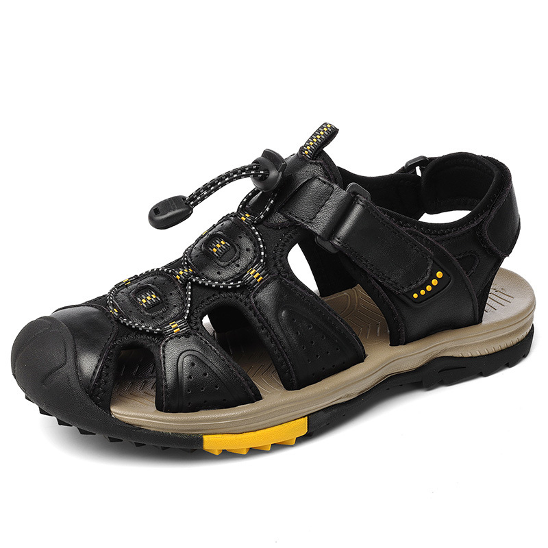 Large Size New Summer Men's To - Velcro Hook Loop 评论和价格