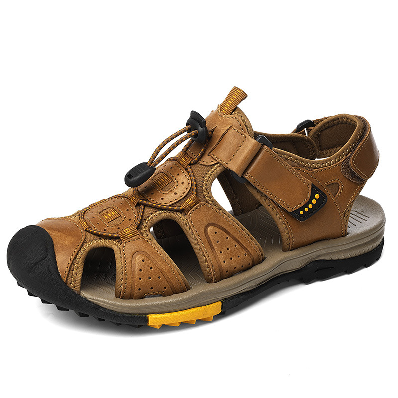 Large Size New Summer Men's To - Velcro Hook Loop 评论和价格