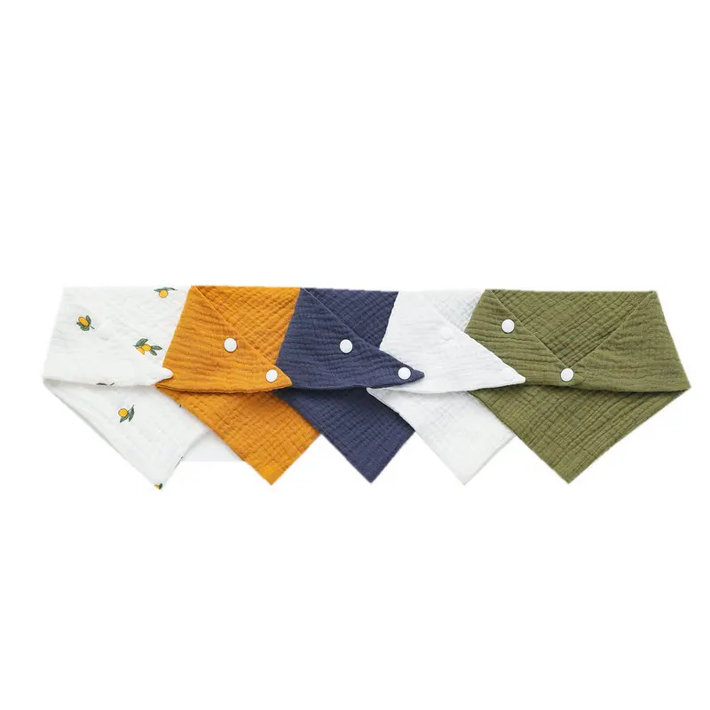5Pcs/Set Newborn Baby Bibs Fee - Snap Fastener Set 评论和价格