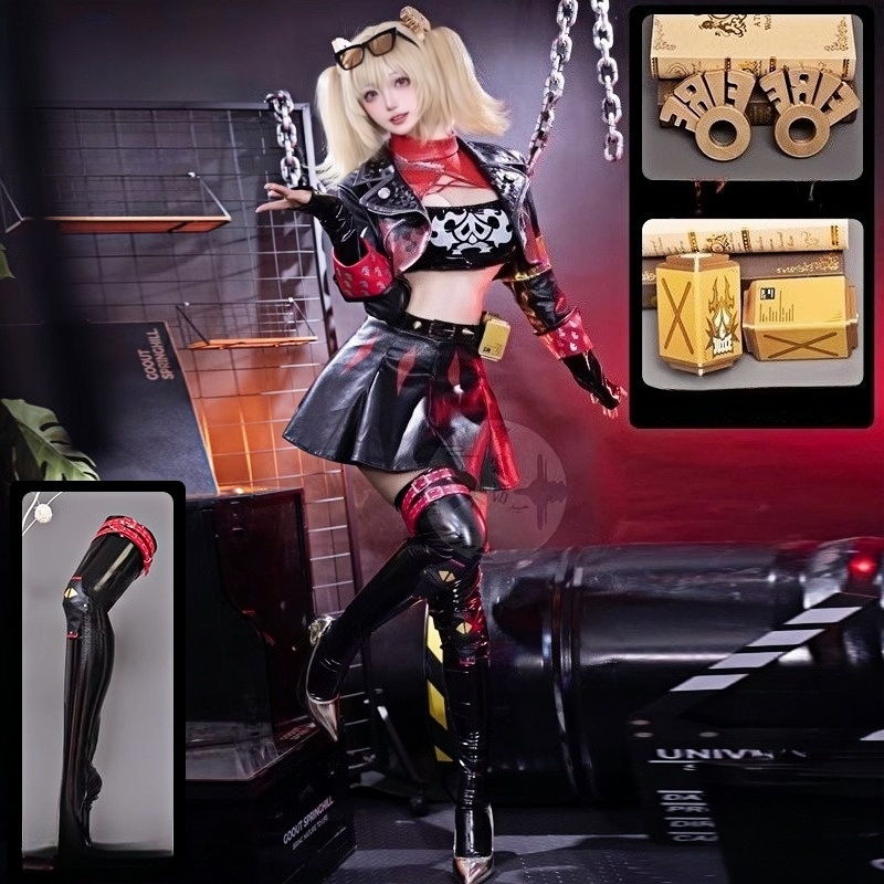 Game Zenless Zone Zero Burnice - Burnice Cosplay Prop 评论和价格