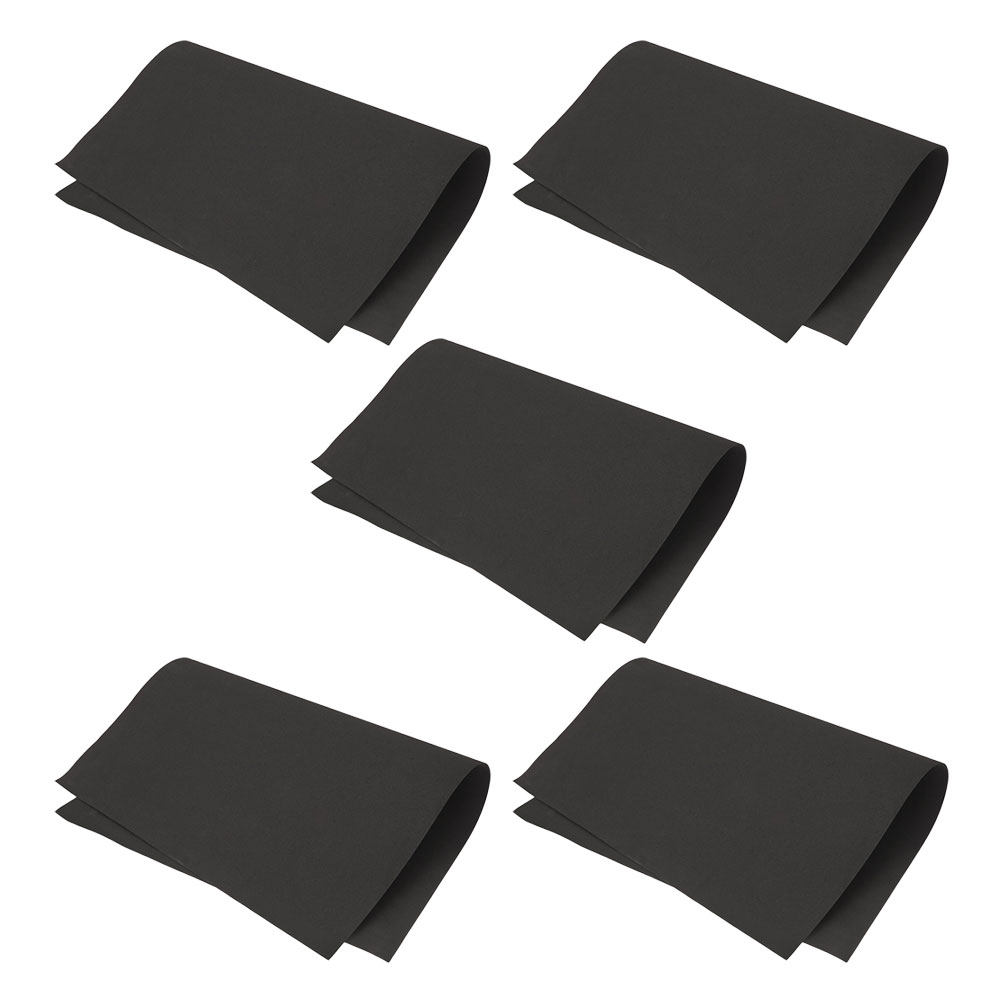 5Pcs Eva Foam Sheets Black Cra - Cosplay Prop Foam Board 评论和价格
