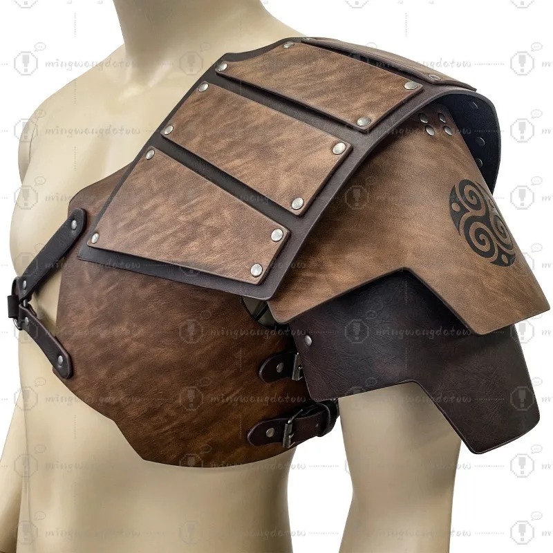 Medieval unilateral shoulder a - Cosplay Props 评论和价格
