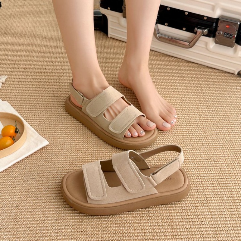 2026 Summer New Women's Thick- - Velcro Hook Loop 评论和价格