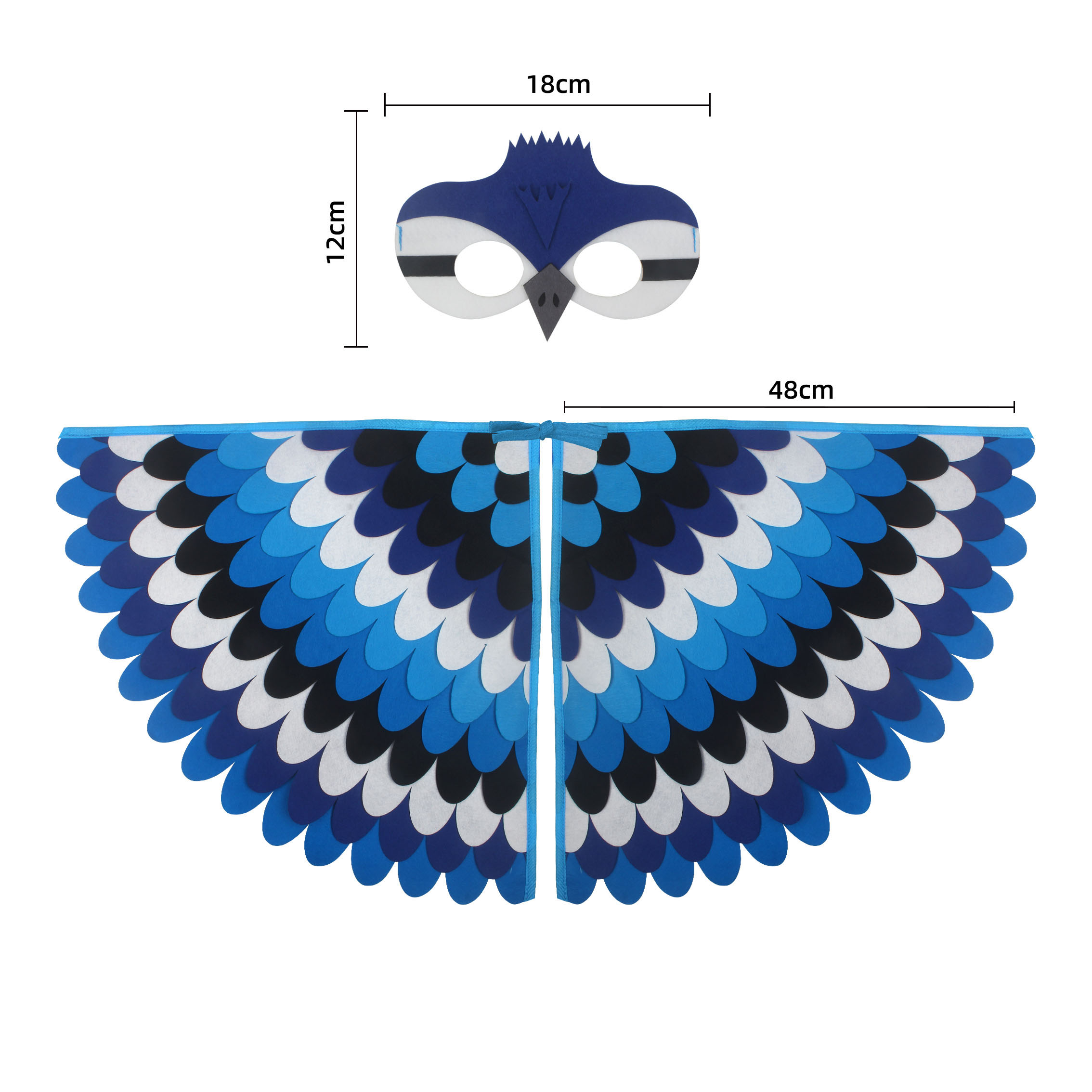 Cute Owl Wings Costume Animal  - Cosplay Prop Pattern 评论和价格
