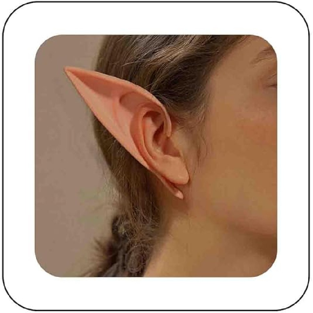 1 Pair Elf Ears for Cosplay, S - Cosplay Material For Prop 评论和价格