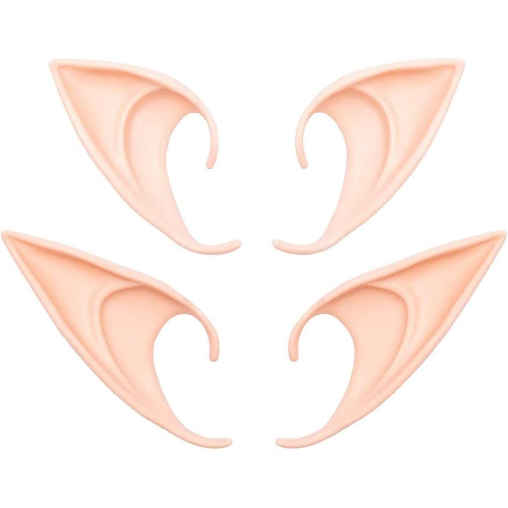 1 Pair Elf Ears for Cosplay, S - Cosplay Material For Prop 评论和价格