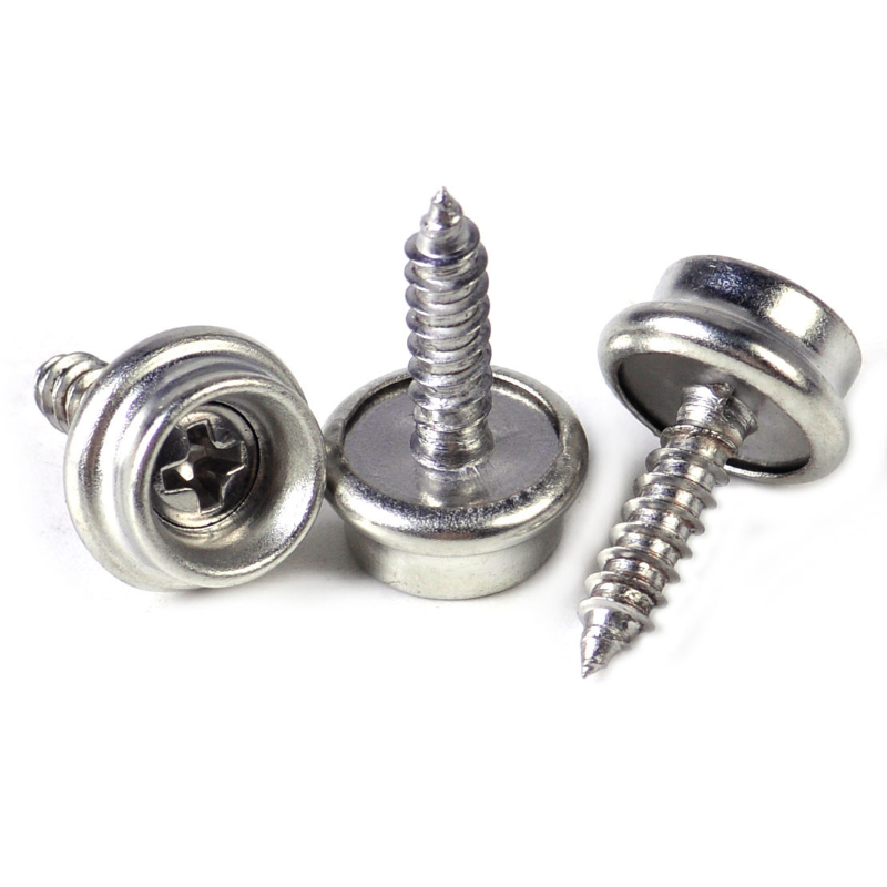 10 Sets Stainless Steel Tappin - Snap Fastener Set 评论和价格