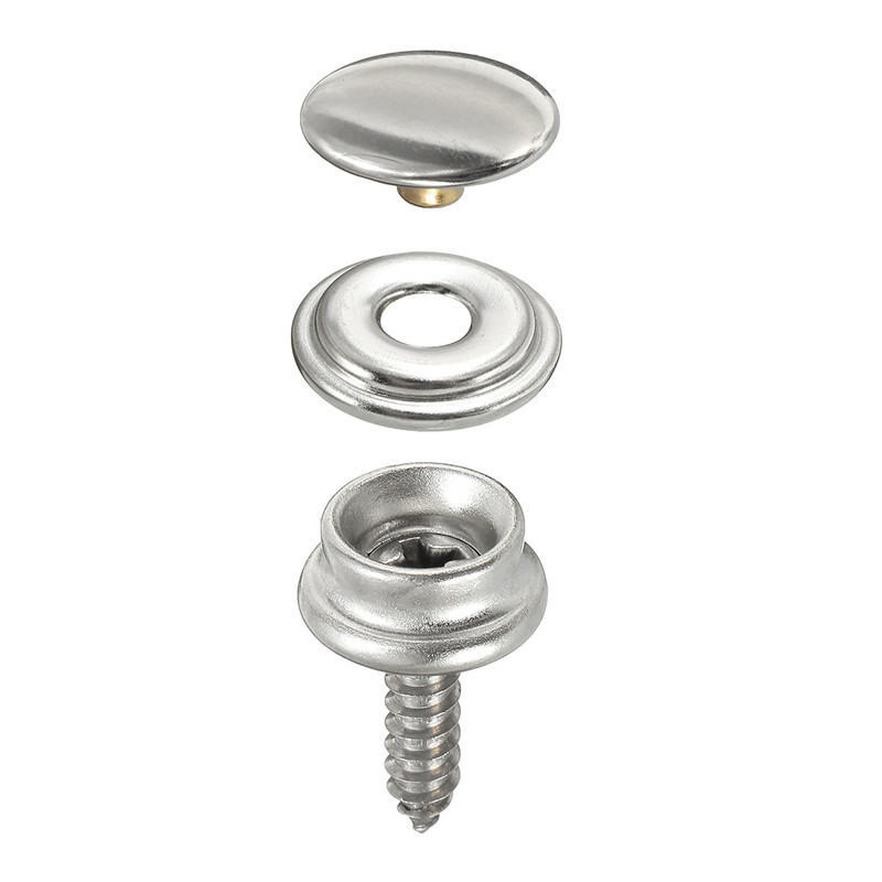 10 Sets Stainless Steel Tappin - Snap Fastener Set 评论和价格