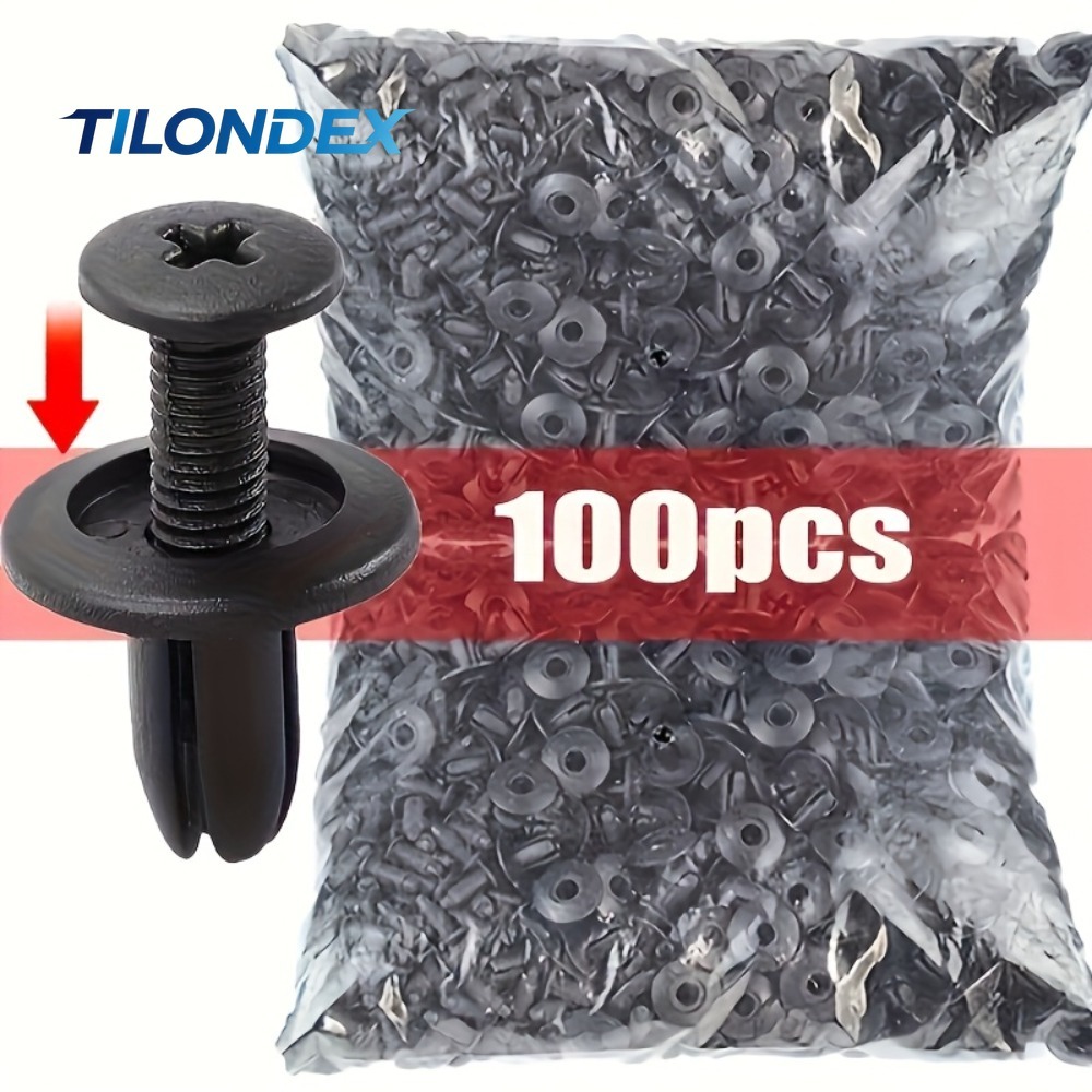 TILONDEX 100pcs Automotive Fas - Snap Fastener Set 评论和价格
