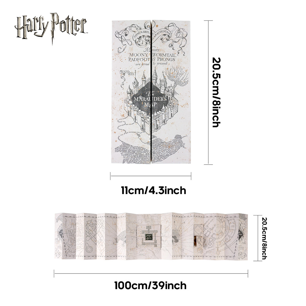 1PC Map Of The Marauder's Scho - Cosplay Props 评论和价格