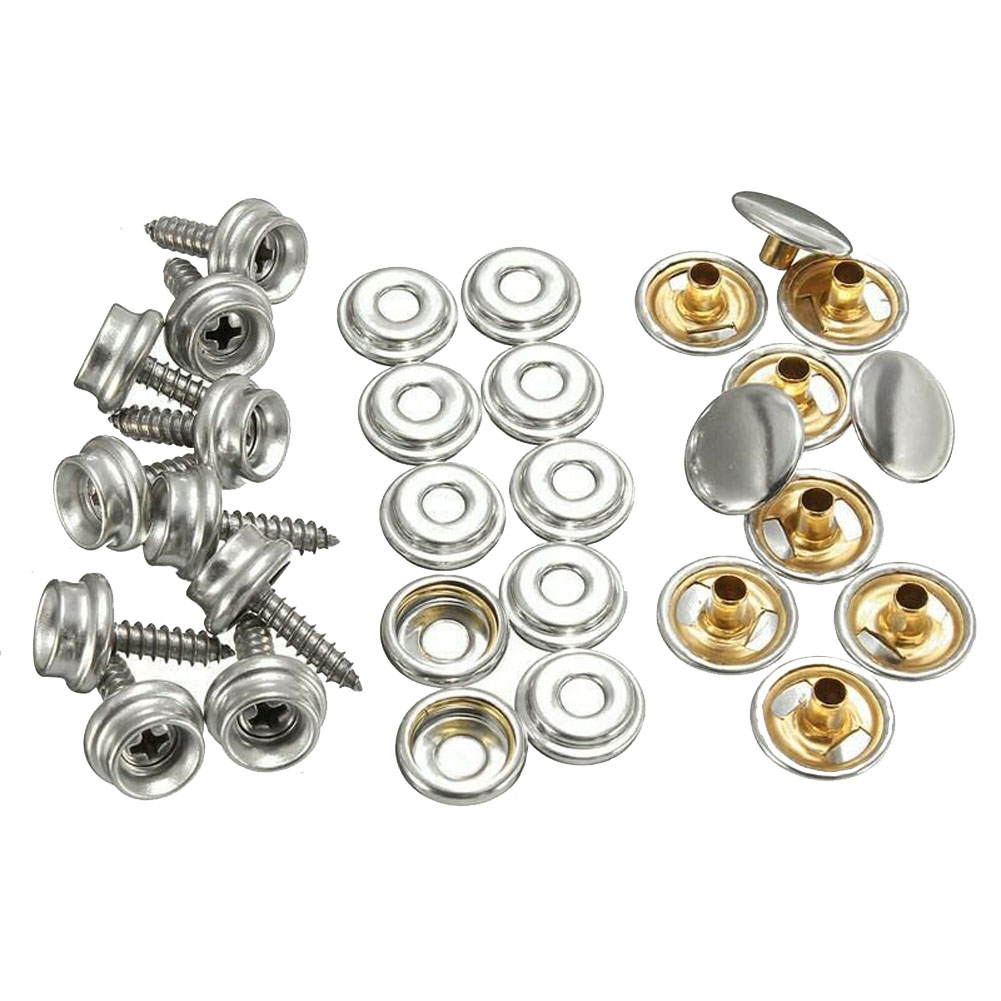 30pcs Snap Fastener Stainless  - Snap Fastener Set 评论和价格